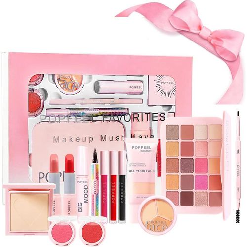 Coffret Maquillage Femmede Maquillage Complète Avec Palette De Fard À Paupières Yeux Maquillage Cosmetics Palettes De Maquillage Professional Boîte De Maquillage - B #6 