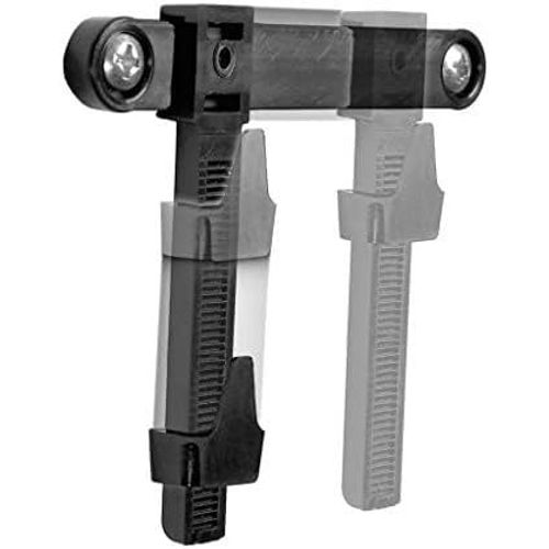 Cadre Lot de 2 crochets cadres photo ¿ Supports muraux de tableaux lourds avec cadre jusqu'à 4 kg ¿ Accroche tableau avec vis et clous ¿ Crochets dentelés pour suspendre les panneaux