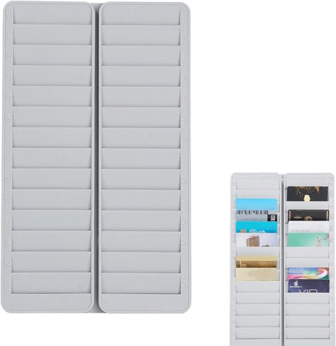 Porte-Badge Horaire, Support Mural Support De Cartes, Tableau D'organisation De Cartes, Support De Fichier Mural, 28 Porte-Cartes, Hôtel, Maison, Rangement De Cartes De Chambre, Cartes D'identité