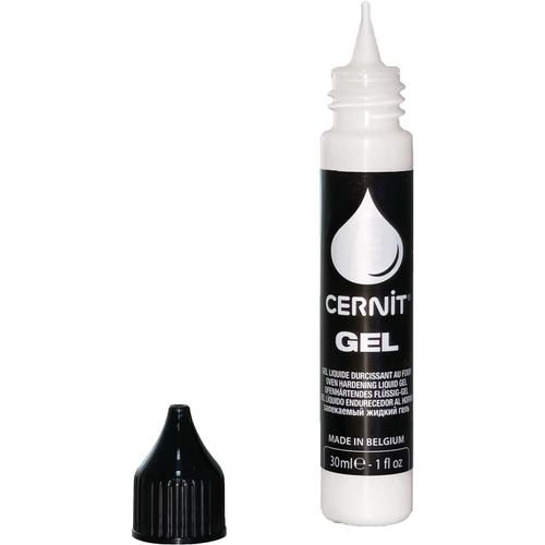 CERNIT CE1500030005C Un flacon de pâte polymère liquide Gel 30 ml Pâte à Modeler à Cuire Couleur translucide