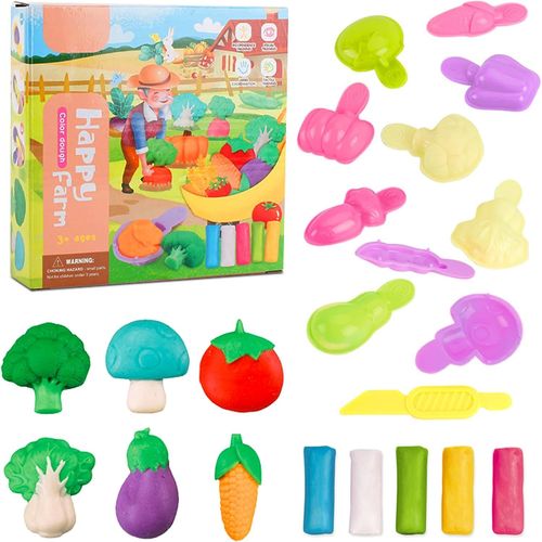 Lot de 12 accessoires de pâte à modeler dinosaures pour enfants à partir de 2345 ansoutils de pétrissage dinosauresjouets pour enfantsavec 5 couleurs de pâte à modeler pour