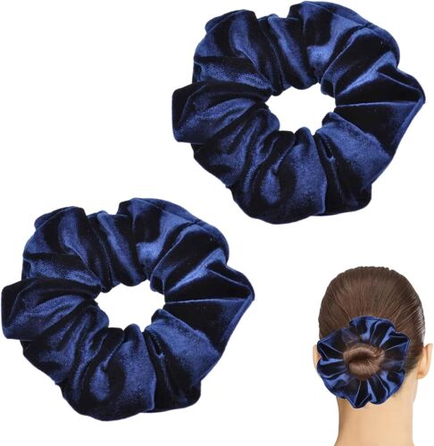 2 Pièces Chouchou Cheveux,Rose Velours Satin Chouchous Scrunchies,Elastique Soie,Fille Femmes Scrunchie Boucles,Pour Raides,Longs,Bouclés,Ondulés,Coton Tressée Accessoire Chouchouclip Silicone Corde