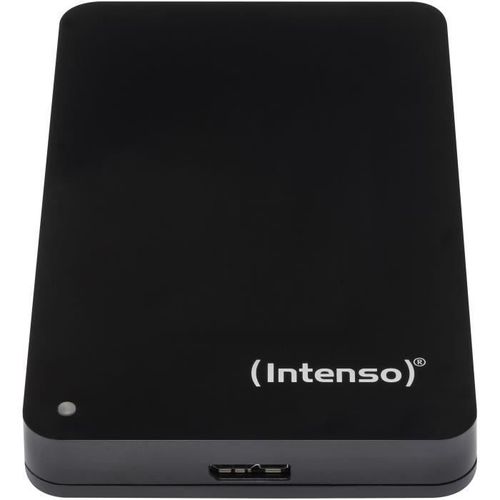 Intenso Memory Case - Disque dur - 500 Go - externe (portable) - 2.5" - USB 3.0 - 5400 tours/min - m?moire tampon : 8 Mo - noir