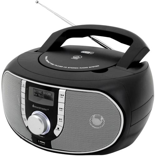 SCD1700SW Radio-Lecteur CD Dab+, FM AUX, CD, Dab+, FM, USB Noir