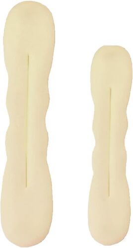 Chignon Magique,Coiffure Donut Bun Maker,Accessoires De Mise En Forme Pour Chignon En Mousse Magic Pour Cheveux Facile D'utilisation (1 Petits,1 Grands) 2 Pièces 