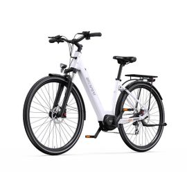 Vélo Électrique De Ville Onesport Ot07, 36 V, 250 W, Entraînement Central, Batterie 14 Ah, Blanc