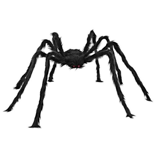 Toile d'araignée - TD® - Grande araignée en peluche - 125 cm - Glowing Spider - Halloween