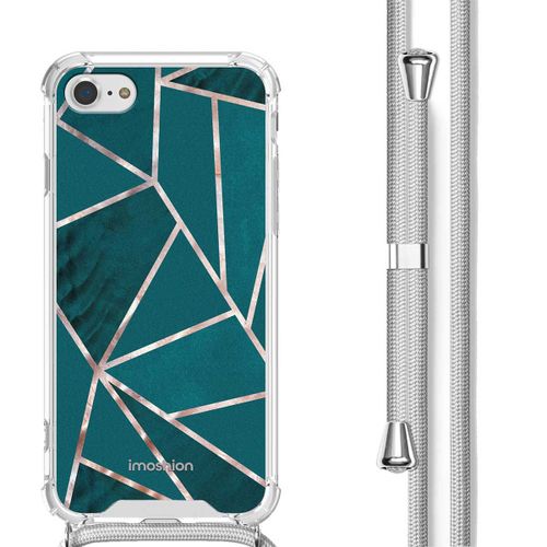 Imoshion Coque Design Avec Cordon Iphone Se (2022 / 2020) / 8 / 7 Petrol Green Graphic