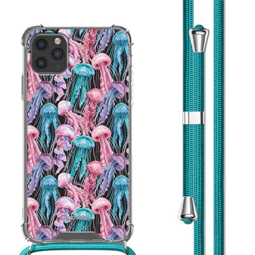 Imoshion Coque Design Avec Cordon Iphone 11 Pro Jellyfish Watercolor