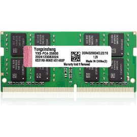DDR4 3200MHz 16GB RAM for Computer PC4-25600 SODIMM Non ECC Unbuffered 1.2V 2Rx8 Dual Rank 260Pin CL22 Portable Memory