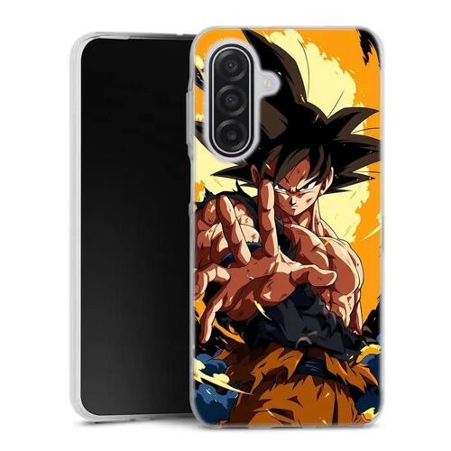 Coque - Samsung A17 5G - Goku Power Level - Souple - Multicolore - Résistante