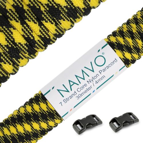 Mil Spec Type Iii 7 Strand Parachute Cord Total Length 100ft/30 Meters Spots/Stripes/Camouflage.[A512]
