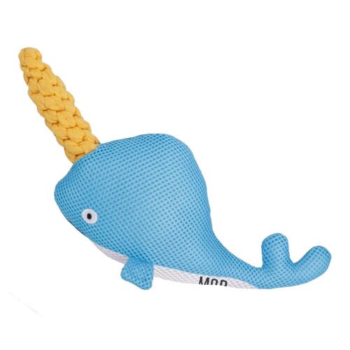 M O P Nancy Le Narwhal Jouet Couineur En Peluche Pour Chien