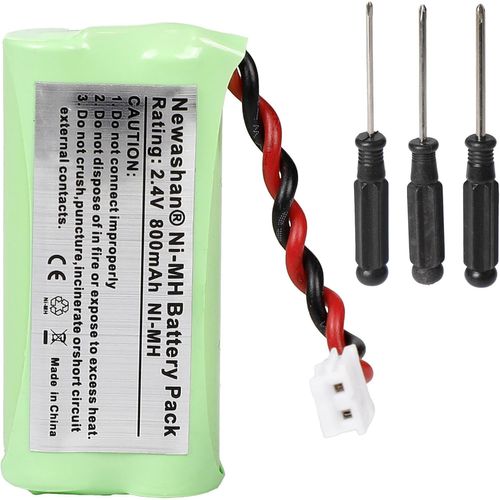 800mah 2.4v Replacement Battery Compatible With Tomy Y7573p Y7574p Tf525 Digital Baby Monitor Babyphone Rechargeable Nimh Battery With Repair Tools