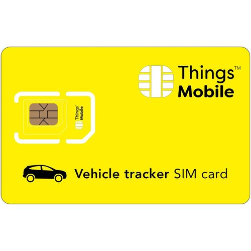 KALANKA-Carte SIM pour GPS Tracker Voiture - - Couverture Mondiale, réseau Multi-opérateur GSM/2G/3G/4G LTE, sans coûts Fixes, sans échéance avec des tarifs compétitifs. 10 € de crédit Inclus