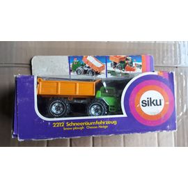 Siku 2212 - Chasse Neige, Vert/Orange 1:60. 1e Série-Siku