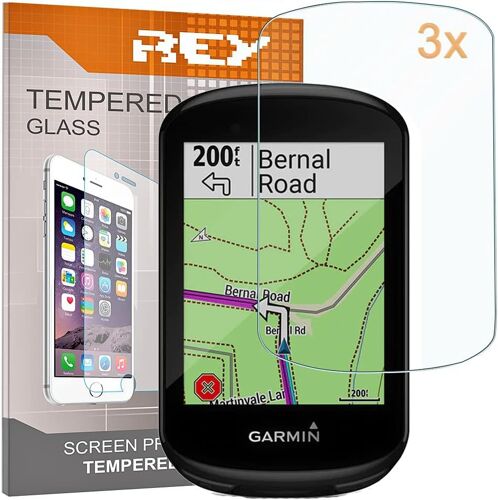Vornixorsarlshop-Lot De 3 Verre Trempé Pour Garmin Edge 530-830, Protecteur D'écran Qualité Supérieure