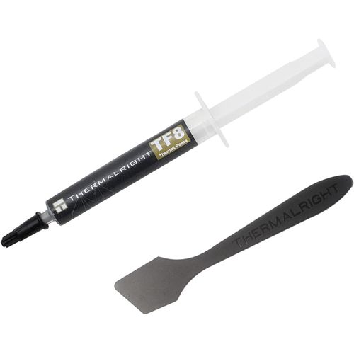 KALANKA-TF8 Pâte thermique haute performance - 5,8 g, 13,8 W/mK, haute durabilité, facile à utiliser, pour tous les dissipateurs thermiques de processeur/GPU/CPU, avec outil d'application