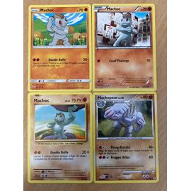 (3445) 3x Machoc + Machopeur (Pokemon) 