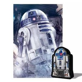 Star Wars - Puzzle Lenticulaire R2-d2 Avec Boîte En Métal 3d 300 Pcs