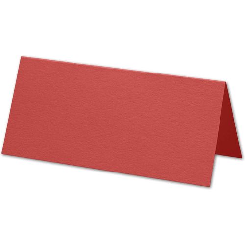 Lot de 1001 Cartons marque-places 100 x 90 mm 100 Stück Rot
