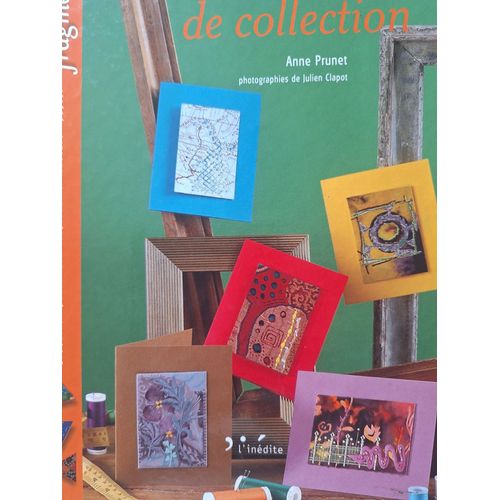 Cartes Textiles De Collection Anne Prunet Broderie Patchwork Tapisserie Couture Papier