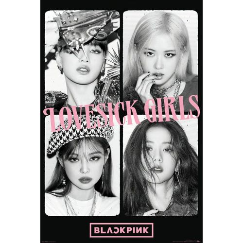 Black Pink - Affiche - Lovesick Girls - 61x91,5cm