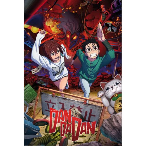 Dan Da Dan Momo & Okarun - Affiche - Tatsu Sheisha - 61x91,5cm