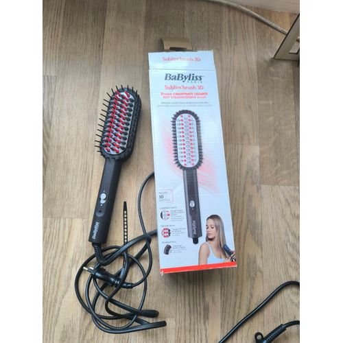 Brosse Chauffante Et Lissante Babyliss Sublim'brush 3d
