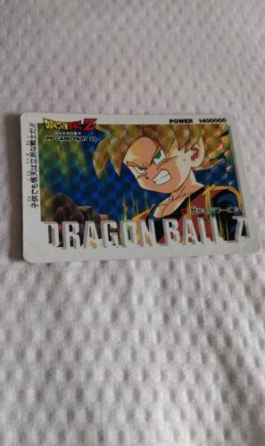Carte Ancienne Dragonball Z Brillante,Année 90