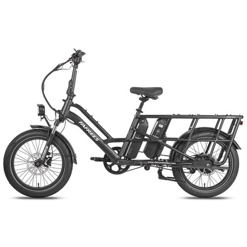 Vélo Utilitaire Électrique Fafrees Ff20 Cuv, Familial, Double Batterie, Noir