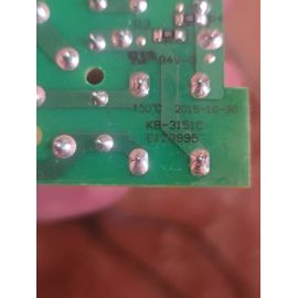 PLATINE ALIMENTATION kb-3151c e123995 94V pour robot ménager
