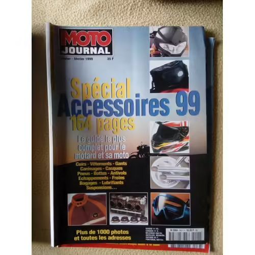Moto Journal 9901 De 1999 Special Accessoires