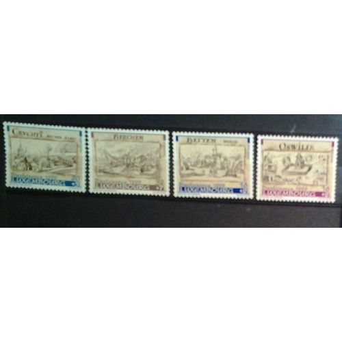 Luxembourg-Neuf*-1999-Yt N°1435 À 1438-Paysages Urbains