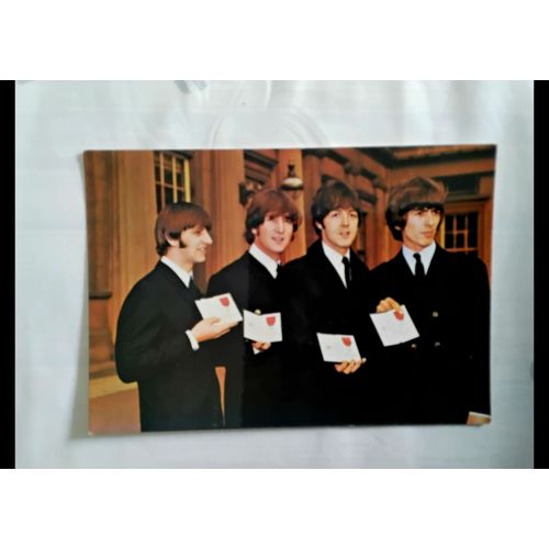 Carte Postal - Pop Music - Les Beatles