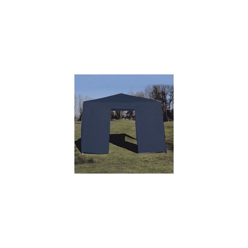 Mur Tonnelle De Jardin 3 X 3 Avec Porte Bleu