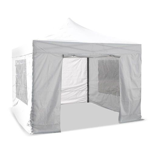 Lot De 4 Murs Pour Tonnelle Pliante 3 X 3 M Blanc