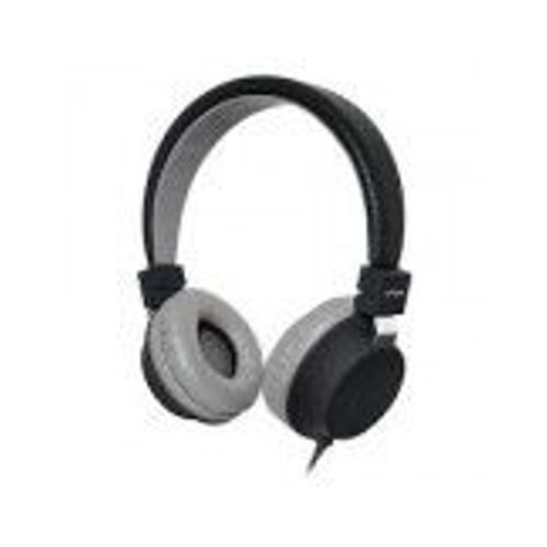 campus casque micro campus becolor (noir/gris) noir