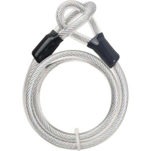 Câble Antivol Longueur 1,2m, Robuste Câble À Boucles Câble Universel À Boucles Câble De Verrouillage De Sécurité Idéal En Complément D'antivols U Et De Cadenas