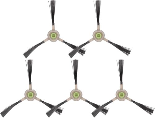 (5 Pièces) Brosses Latérales De Remplacement M210 Compatibles Avec Lefant M210B, M213S, M210S, M210, M213, M210 Pro, M210P, Okp Life K2, K3, K3A, K4, K5, Aspirateur Robot, Kit D'Ac[Dyson3977]