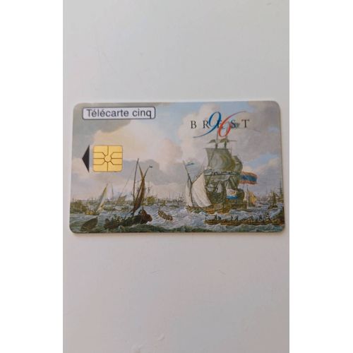 Telecarte 5 Unités Brest 96