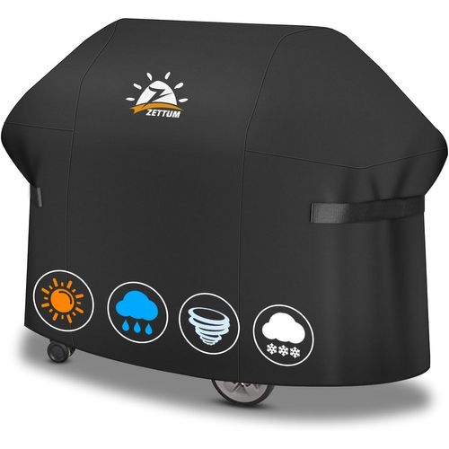 Housse de barbecue 129 cm - 7139 - Housse de barbecue Exterieur pour Weber Spirit II 300 et Spirit 300 Series - Bâche de Protection imperméable, Housse pour Weber Spirit I & II E310, E330, E315