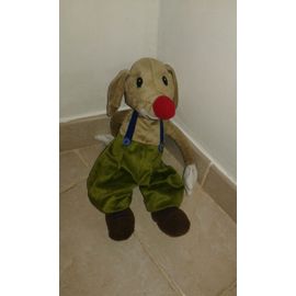 Doudou Peluche Chien Clown 