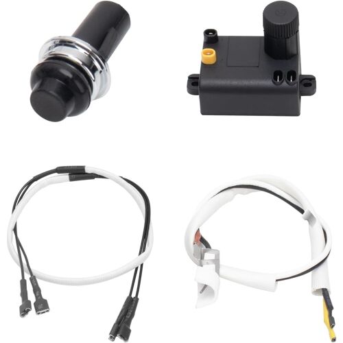 Ulteronixshop-7642 - Kit d'allumage piézo électronique de rechange pour barbecue à gaz Weber Spirit 210 & 310 Series - Bouton poussoir - Accessoire de barbecue pour Weber Spirit E210 E220 S210 S220 E