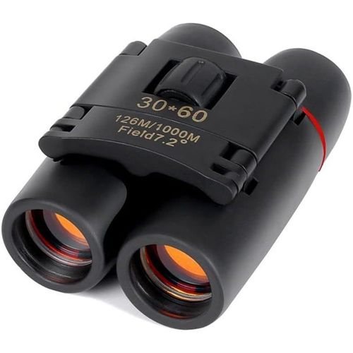 EPKH-Mini Jumelles Portables 30 x 60, Grand Angle de Vue, Pliantes, télescope avec Vision Nocturne à Faible luminosité, pour Observation des Oiseaux, Camping, randonnée, Voyage