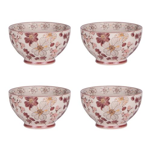 Coffret 4 Bols Kiyo 14 Cm
