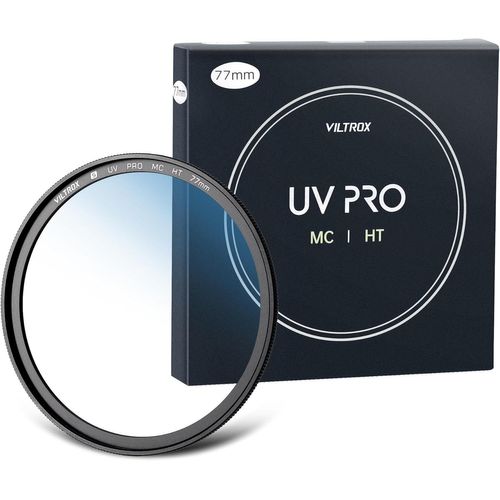 Filtre De Protection Uv Mc De 77Mm, Filtre Uv Uhd, 18 Revêtements Multicouches, Hydrophobe, Résistant Aux Rayures, Filtre Uv Ultra Fin Pour L'Objectif De La Caméra 77Mm[Z2876]