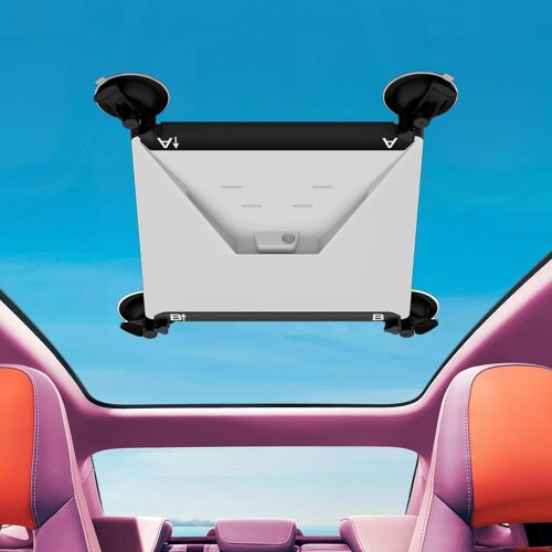 Starlink Mini Suction Cup Mount - Roof Rack Bracket for Starlink Mini Accessories for Windows and Sunroofs Compatible with Cars, Caravans, Boats and Trucks (en Anglais Seulement)