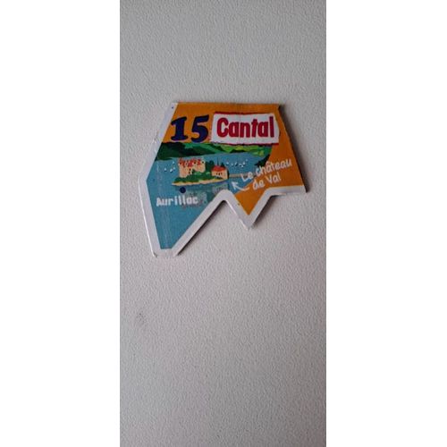 Magnet 15 Cantal Carte De France Le Gaulois