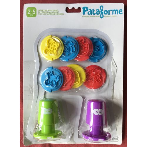 Pataforme, les premiers emporte-pièce pour pâte à modele, Oxybul